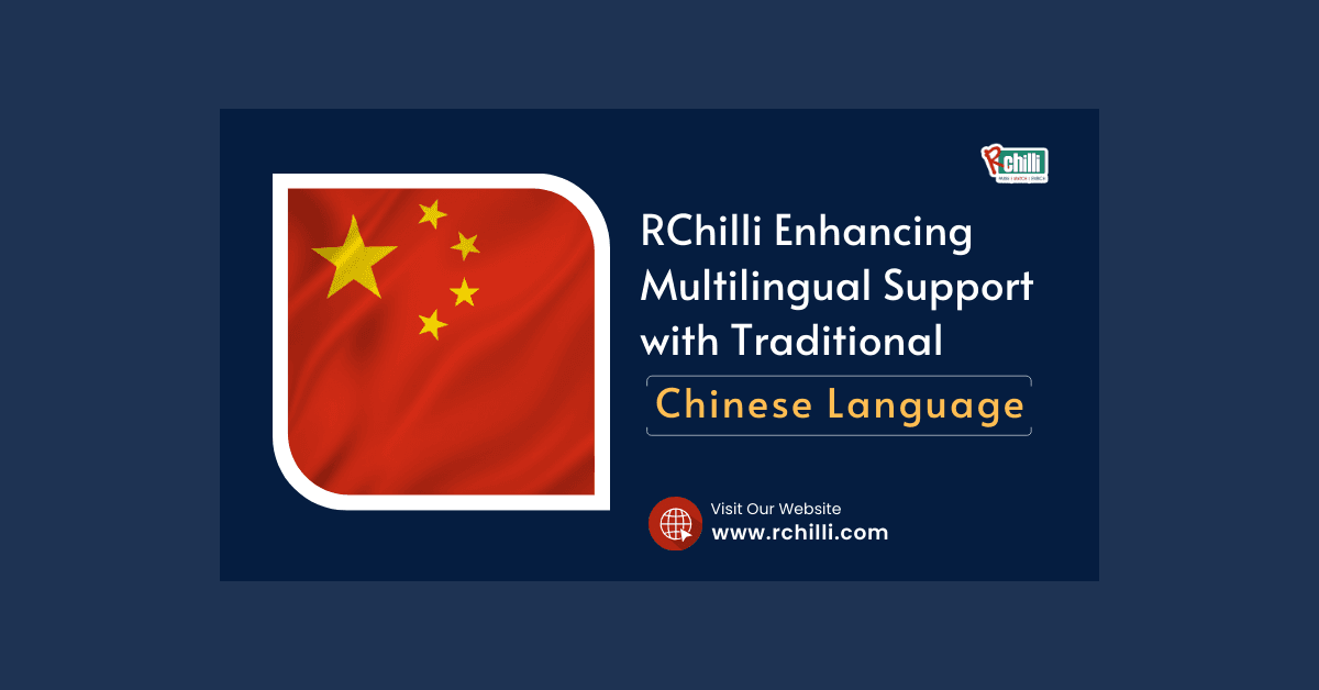 RChilli Adds Traditional Chinese Support to AI-Powered Resume Parser, Enhancing Global Recruitment Capabilities