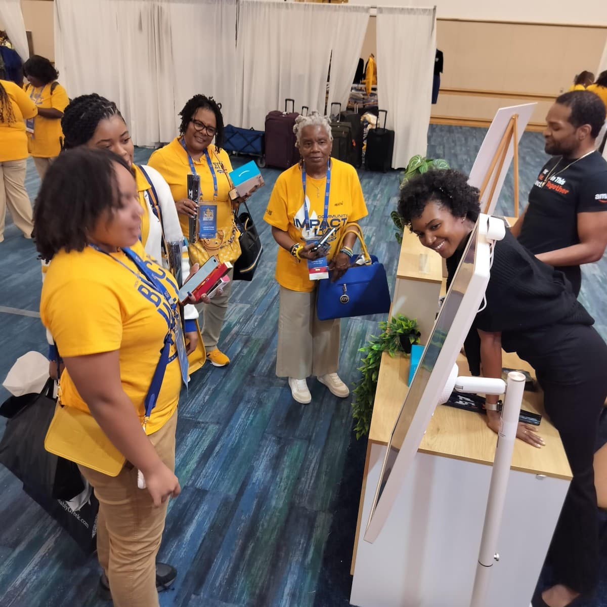Amazon's AI Classroom at Sigma Gamma Rho Convention: A Model for Experiential Learning