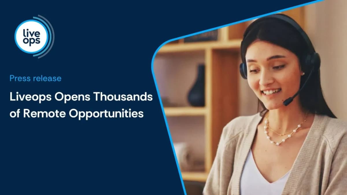 Liveops Launches Nationwide Remote Hiring Initiative for 2026 Tax Season Support