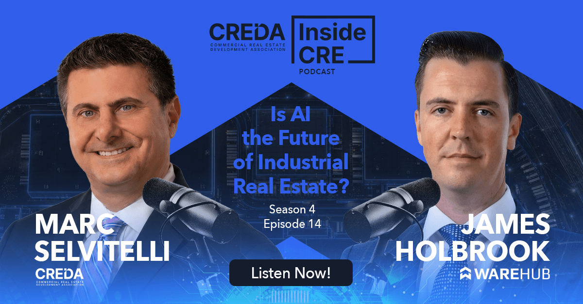 Warehub Founder James Holbrook Discusses Industrial Real Estate Friction and AI on CREDA's Inside CRE Podcast