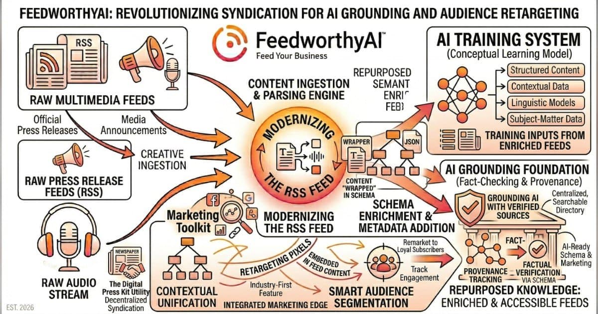 FeedworthyAI Launches to Modernize RSS Feeds for Generative AI Era