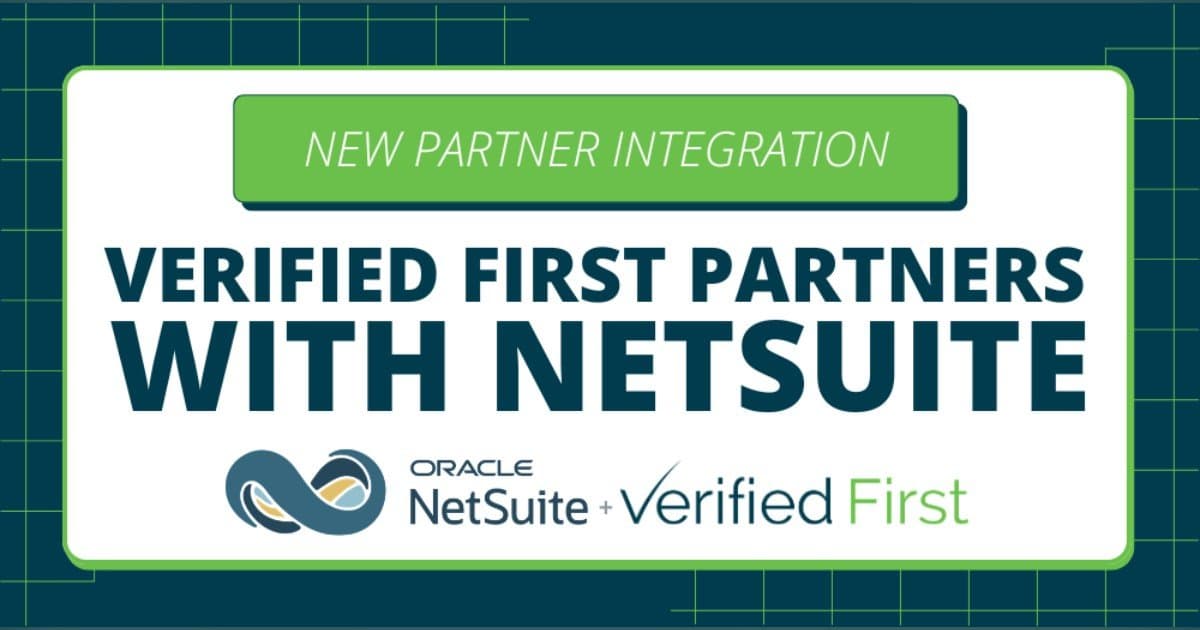 Verified First Partners with Oracle NetSuite to Embed Background Screening in ERP Platform