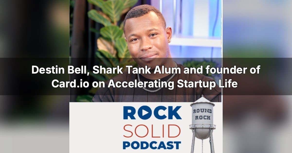 From Sleeping in His Car to Shark Tank: Destin George Bell’s Unfiltered Founder Journey