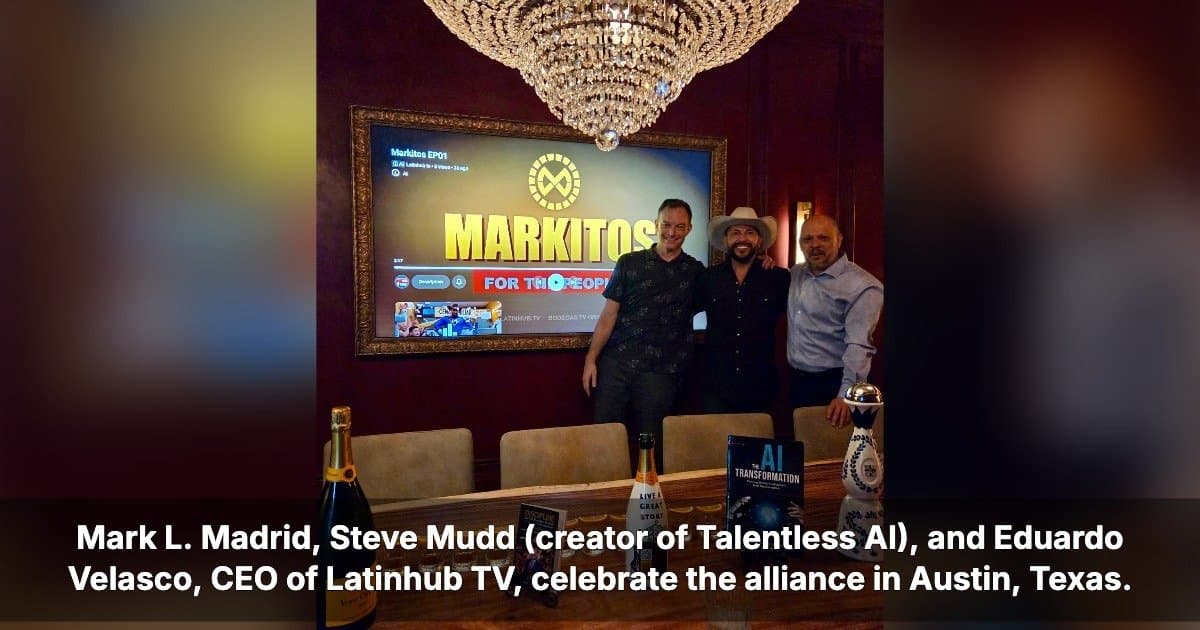 Mark L. Madrid and Breakthrough Mavens Partner with Latinhub TV to Expand Global Entrepreneurship and AI Media