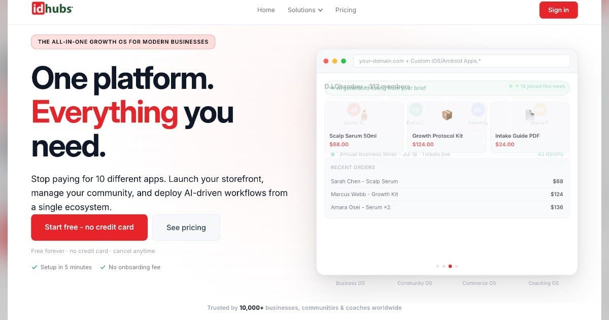 idhubs Challenges Traditional Software Stack, Says Integration Model Fails Under AI