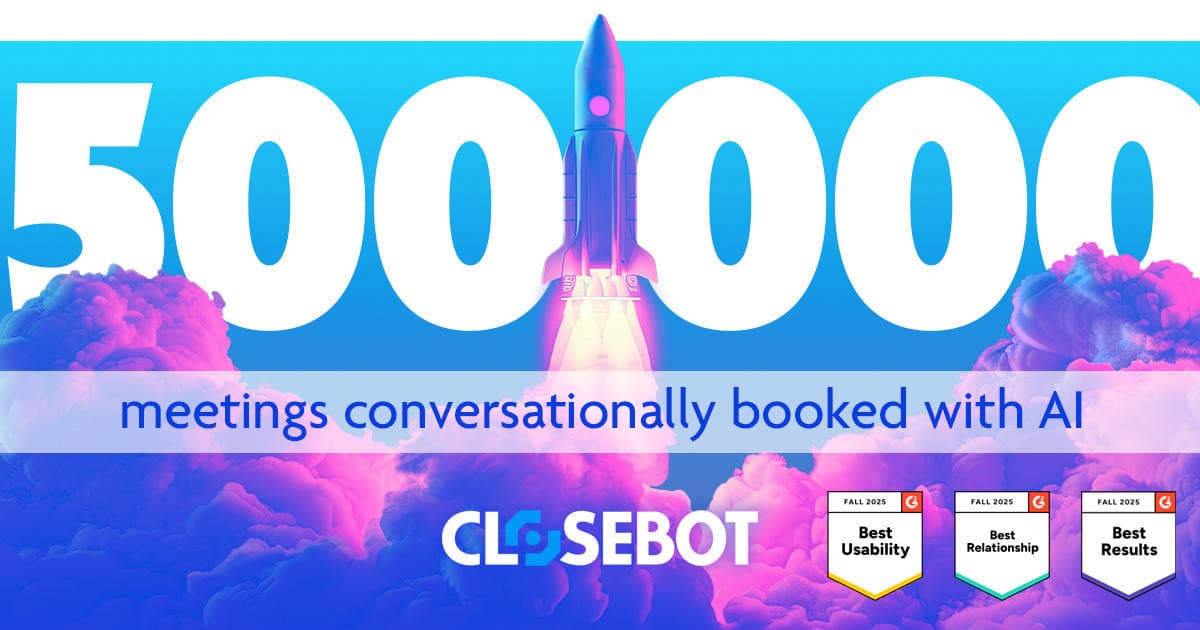 CloseBot Achieves 500,000 Appointments Milestone, Setting New AI SDR Industry Standard